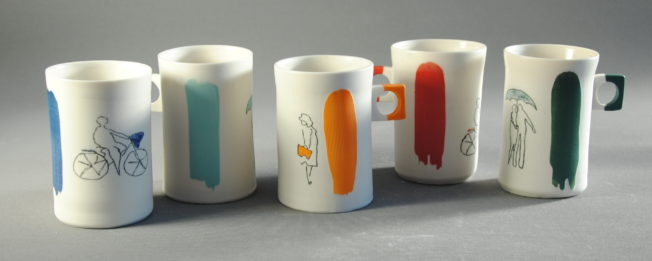 Mugs en porcelaine